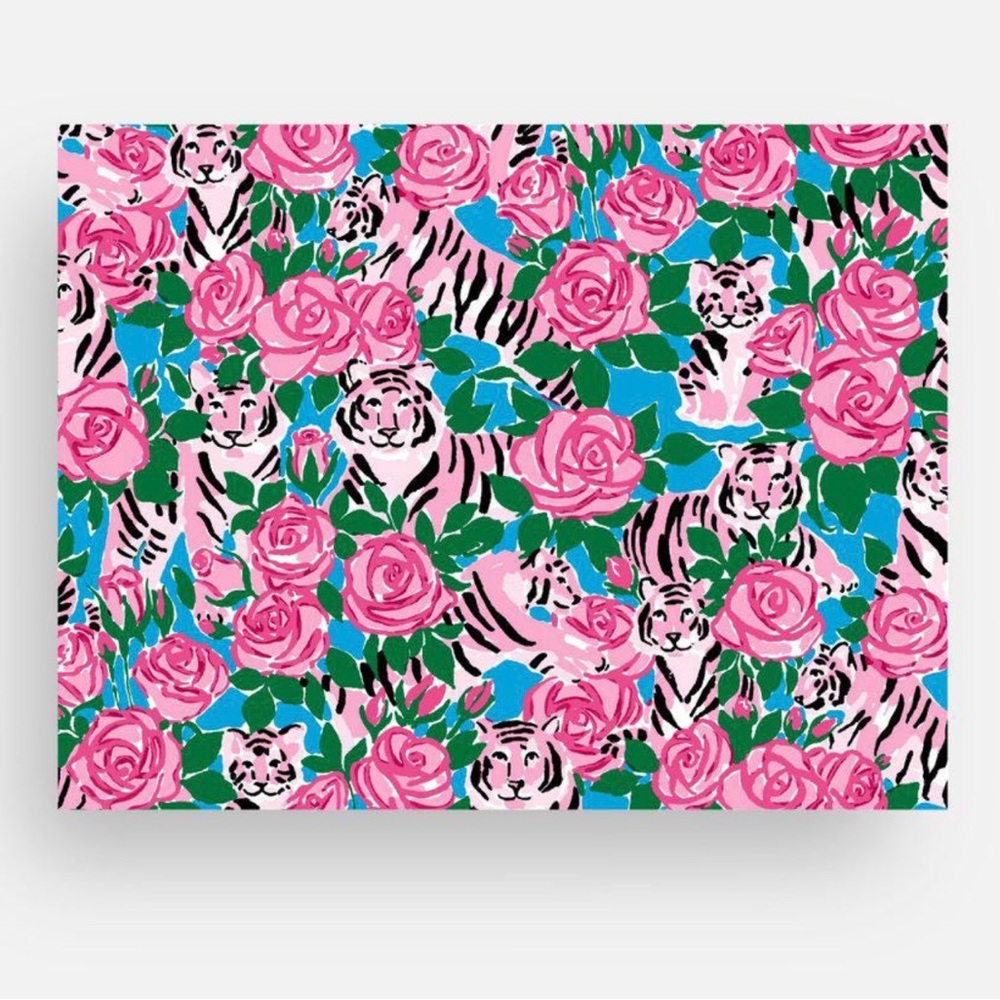 Floral and Tiger Print set of Ten Gift Cards